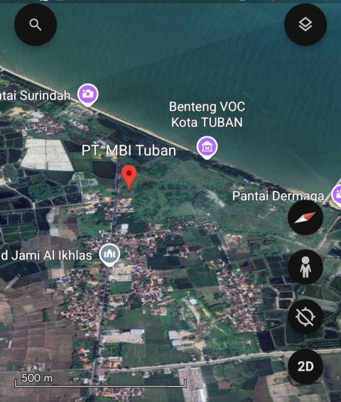 Dijual Lahan Industri Komersial di Tuban, Jawa Timur