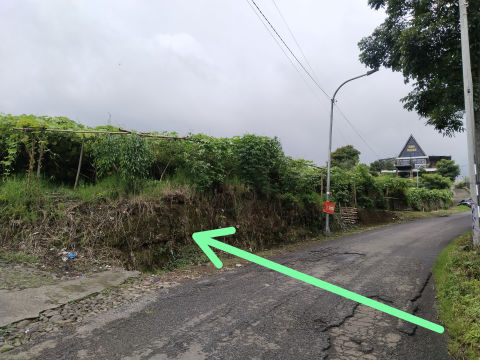 Dijual Tanah / Lahan Raya Desa Tulungrejo Batu Malang .