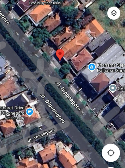 Dijual / Disewa Bangunan Komersial Raya Diponegoro