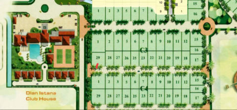 Dijual Tanah Dian Istana Park Avenue