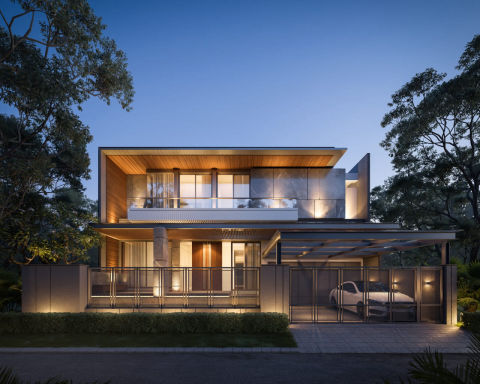 Dijual Rumah Pakuwon Indah Modern Minimalis Baru Gress