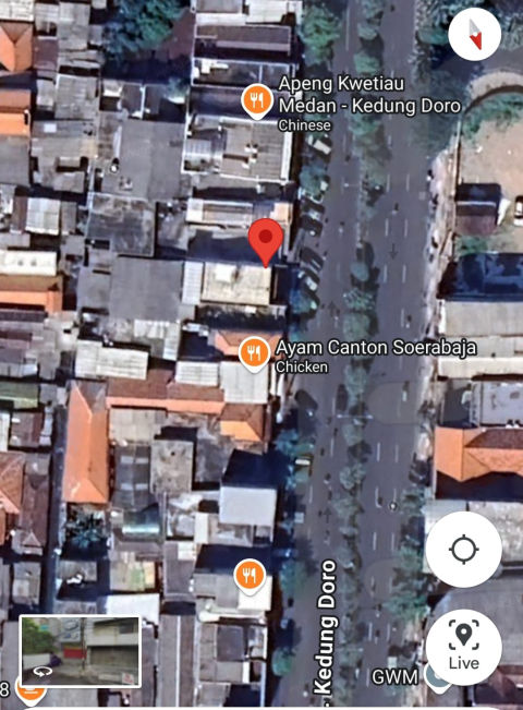 Dijual / Disewa Ruko Komersial Jalan Kedungdoro
