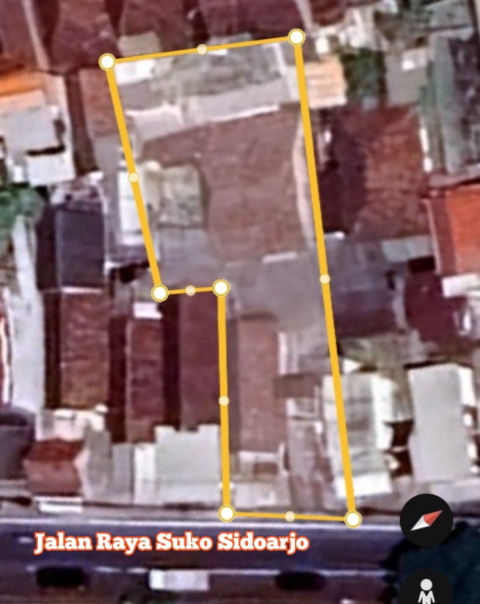 Dijual Tanah Raya Suko Sidoarjo