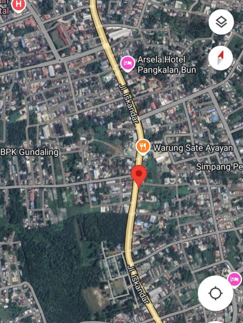 Dijual Tanah Komersial Jalan Raya Utama Pangkalan Bun, Kalimantan Tengah