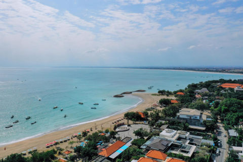 Dijual Tanah Beachfront di Pantai Jerman Jalan Wana Segara Bali
