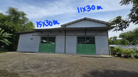 Dijual Gudang dan Rumah Domas Trowulan Mojokerto