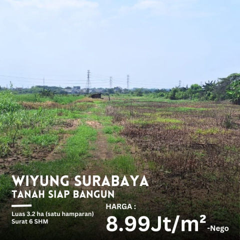 Dijual Tanah Jalan Jeruk Wiyung