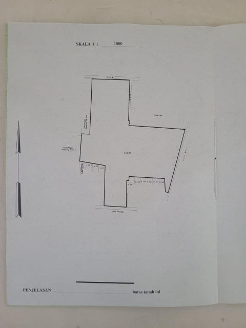 Dijual Bangunan Jalan Merdeka Blitar