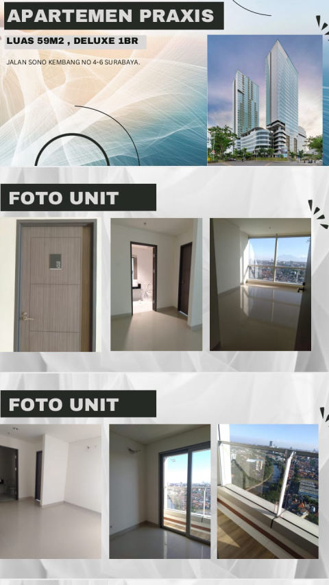 Dijual Apartemen Praxis