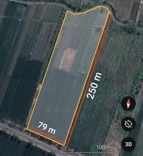 Dijual Tanah Industri Jalan Bypass Gadung Gresik