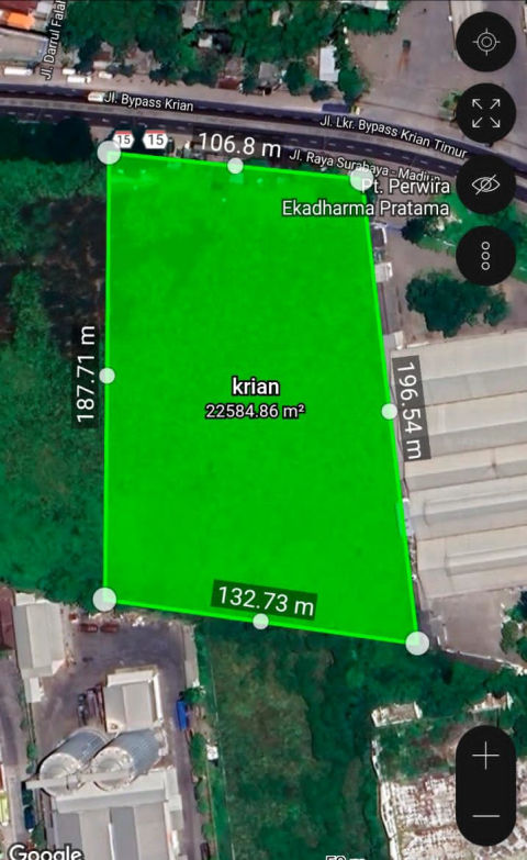 Dijual Tanah Bypass Krian