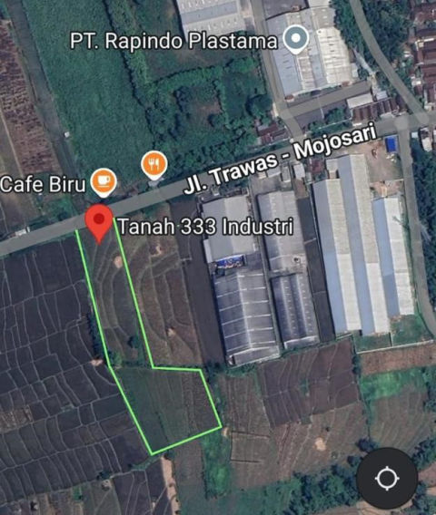 Dijual Tanah Industri Ngoro Mojokerto
