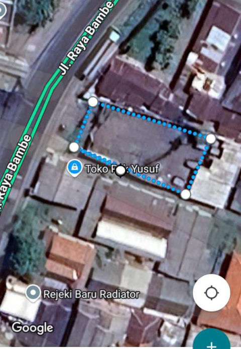 Dijual Tanah Jalan Raya Bambe Driyorejo Gresik