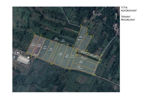 Dijual Tanah Kawasan Industri Pasuruan