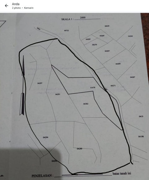 Dijual Tanah Jalan Maguan Ubalan Malang
