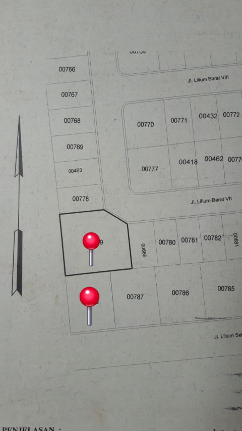 Dijual Tanah Komplek Kraton SuperBlock Krian