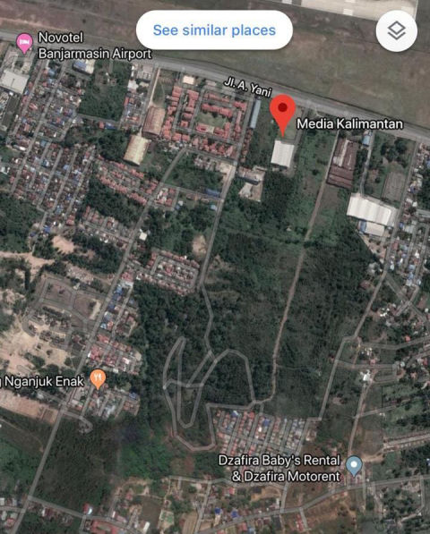 Dijual Tanah Jalan A Yani Banjarbaru Banjarmasin