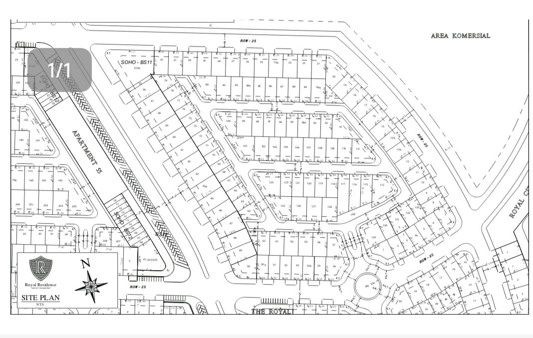 Dijual Tanah Royal Residence Cluster de Rosenburg
