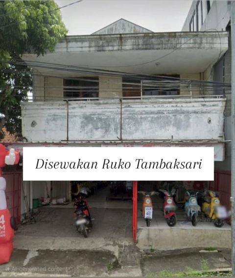 Disewa Ruko Komersial Raya Tambaksari