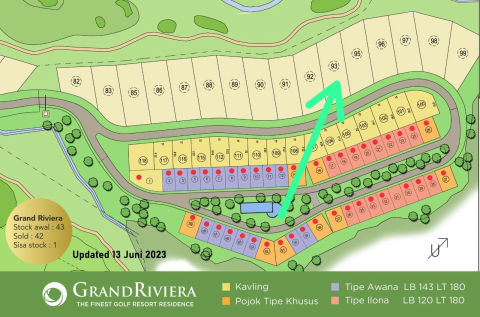Dijual Tanah Taman Dayu Grand Riviera
