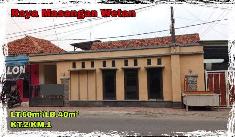 Dijual Rumah Masangan Wetan Sukodono Sidoarjo