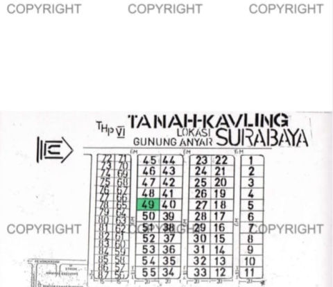 Dijual Tanah Wisma Tirta Agung