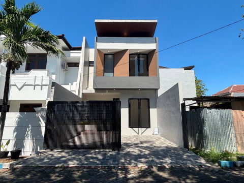 Dijual Rumah Manyar Jaya Modern Kontemporer Baru Gress