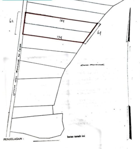 Dijual Tanah Jalan Morowudi Gresik
