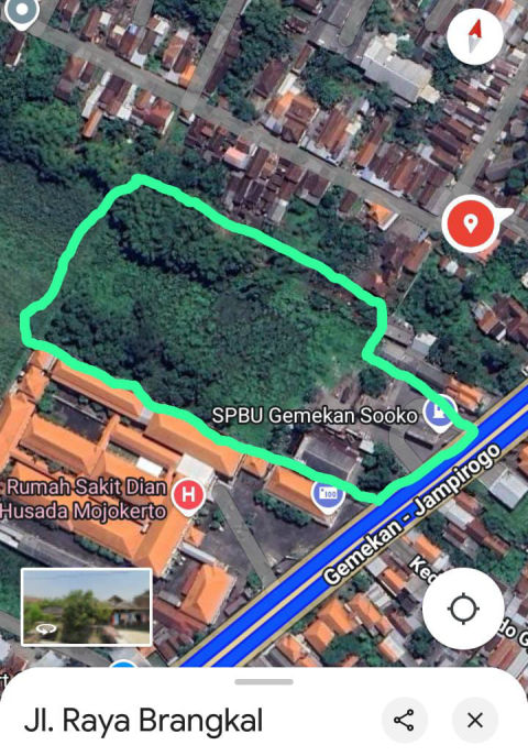 Dijual SPBU Gemekan Mojokerto
