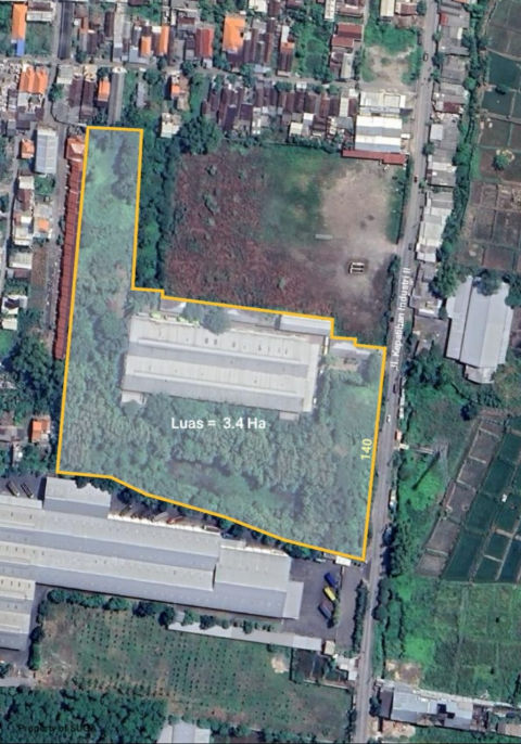 Dijual Tanah Kepatihan Industri Menganti Gresik