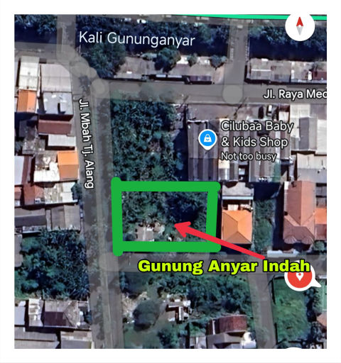 Dijual Tanah Gunung Anyar Indah
