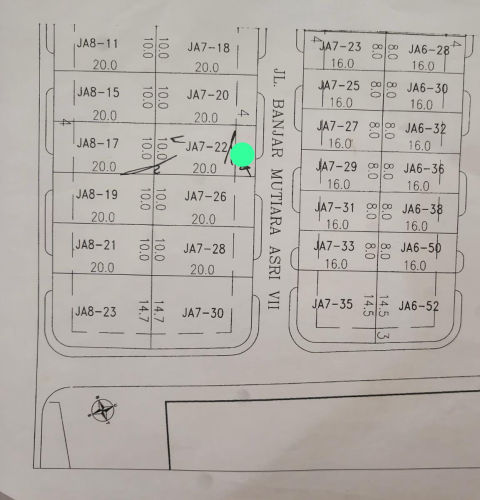 Dijual Tanah Grand Pakuwon Cluster South Victoria