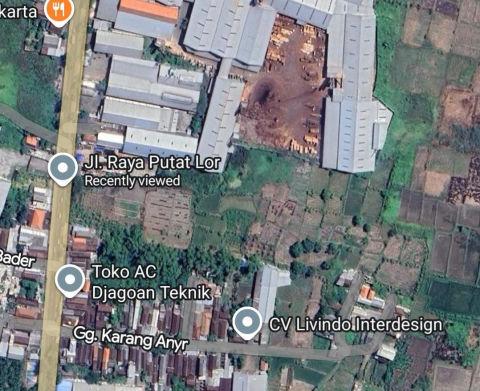 Dijual Tanah Raya Putat Lor Gresik