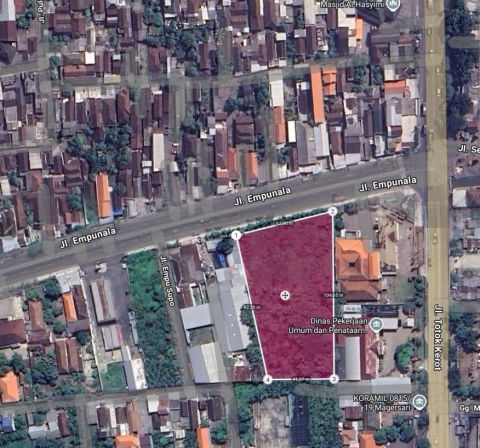 Dijual Tanah Raya Empunala Mojokerto