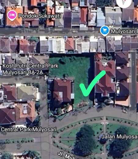 Dijual Tanah Central Park Mulyosari