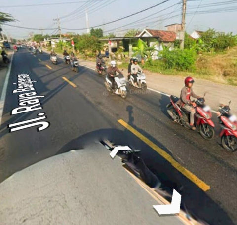 Dijual Tanah Jalan Raya Banjarsari, Cerme Gresik