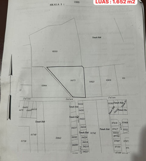 Dijual Tanah Batu Malang Panderman Atas
