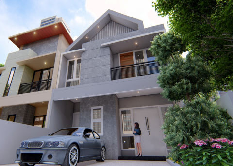 Dijual Rumah Manyar Tirtoyoso Minimalis Baru Gress