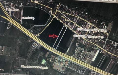 Dijual Tanah Jalan Raya Juanda