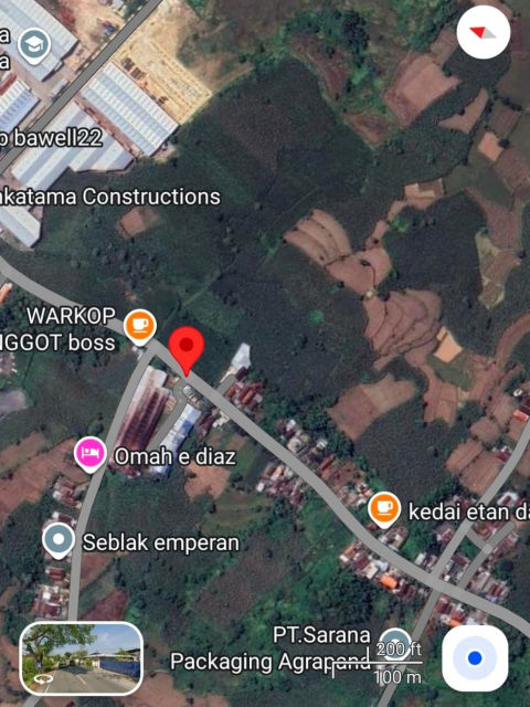 Dijual Tanah Industri Jalan Raya Mantup Lamongan