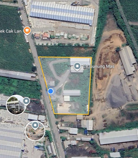 Dijual Tanah dan Gudang Lengkong Mojokerto