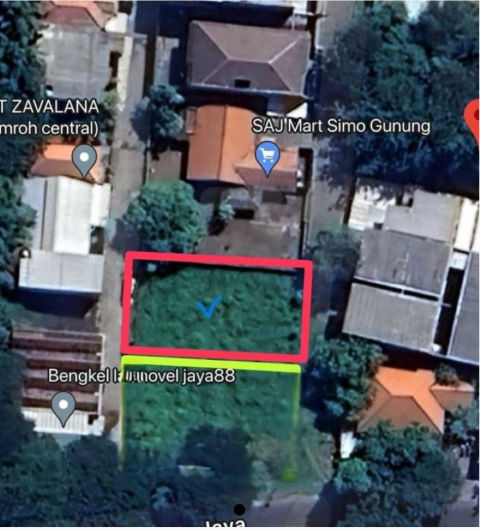 Dijual Tanah Simogunung Putat Jaya