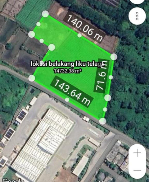 Dijual Tanah Jalan Raya Sukomulyo Manyar Gresik