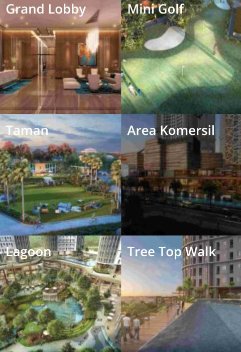 Dijual Apartemen Grand Dharmahusada Lagoon Tower C