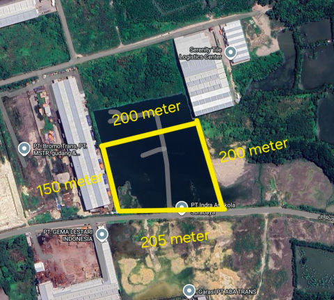 Dijual / Disewa Tanah Jalan Rusun Romokalisari