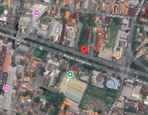 Dijual Tanah Komersial Mayjend Sungkono
