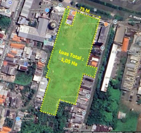 Dijual Tanah Komersial Hr. Muhammad