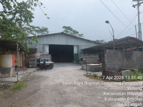 Dijual Gudang Jalan Semarang Surakarta Boyolali