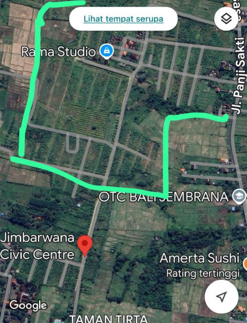 Dijual Tanah Jalan Mayor Sugianyar Bali