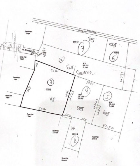 Dijual Tanah Sukodono Sidoarjo